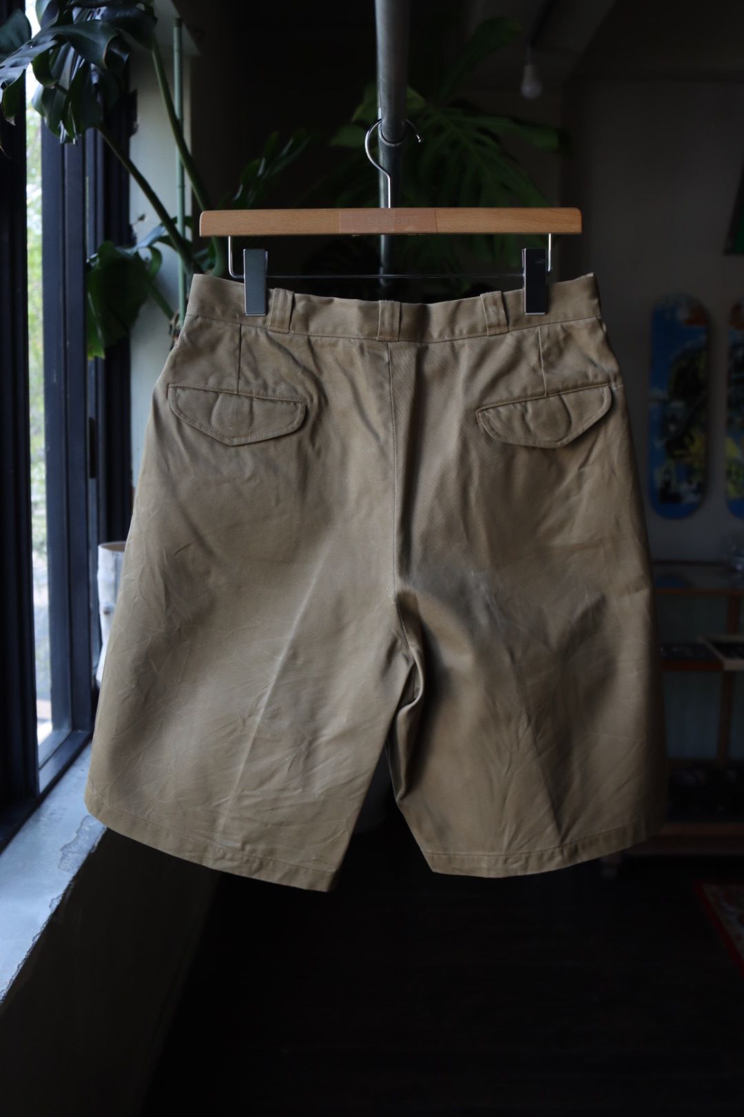 アプレッセ23SS Vintage US ARMY Chino Shorts (23SAP-04-23M)BEIGE - 1(S)