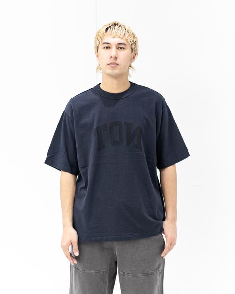 blurhms ROOTSTOCK ブラームスルーツストック 26SS NOT-PRINCE 88/12 Print Tee WIDE(bROOTS25S36S26B)NIGHT BLACK x BLACK☆4月17日(金)新作発売！