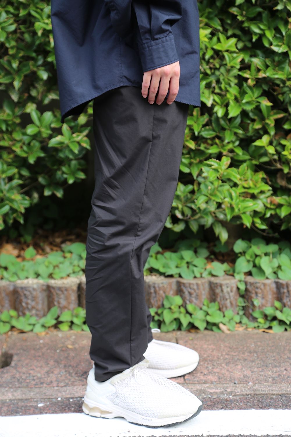 Graphpaper Broad L/S Oversized Regular Collar Shirt style. 2021.06.23.