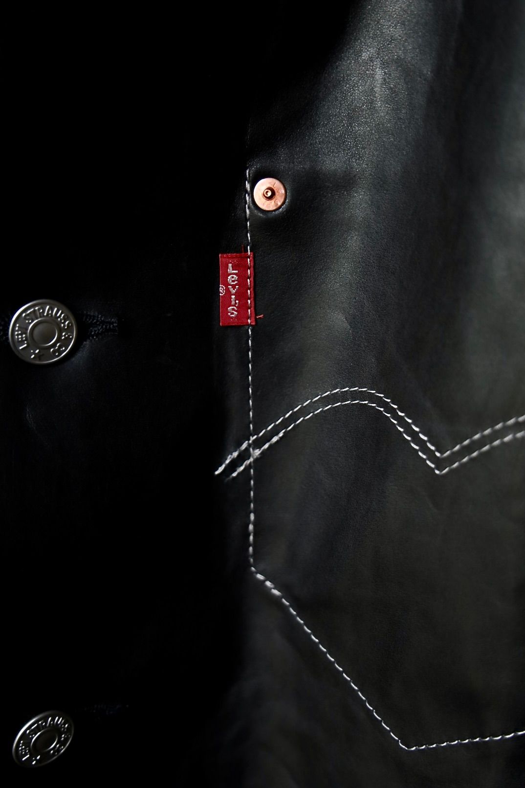アイジュンヤワタナベマン 24AW Levi’s Wネームレザージャケット(WN-J914-100)BLACK☆9月20日(金)新作発売！