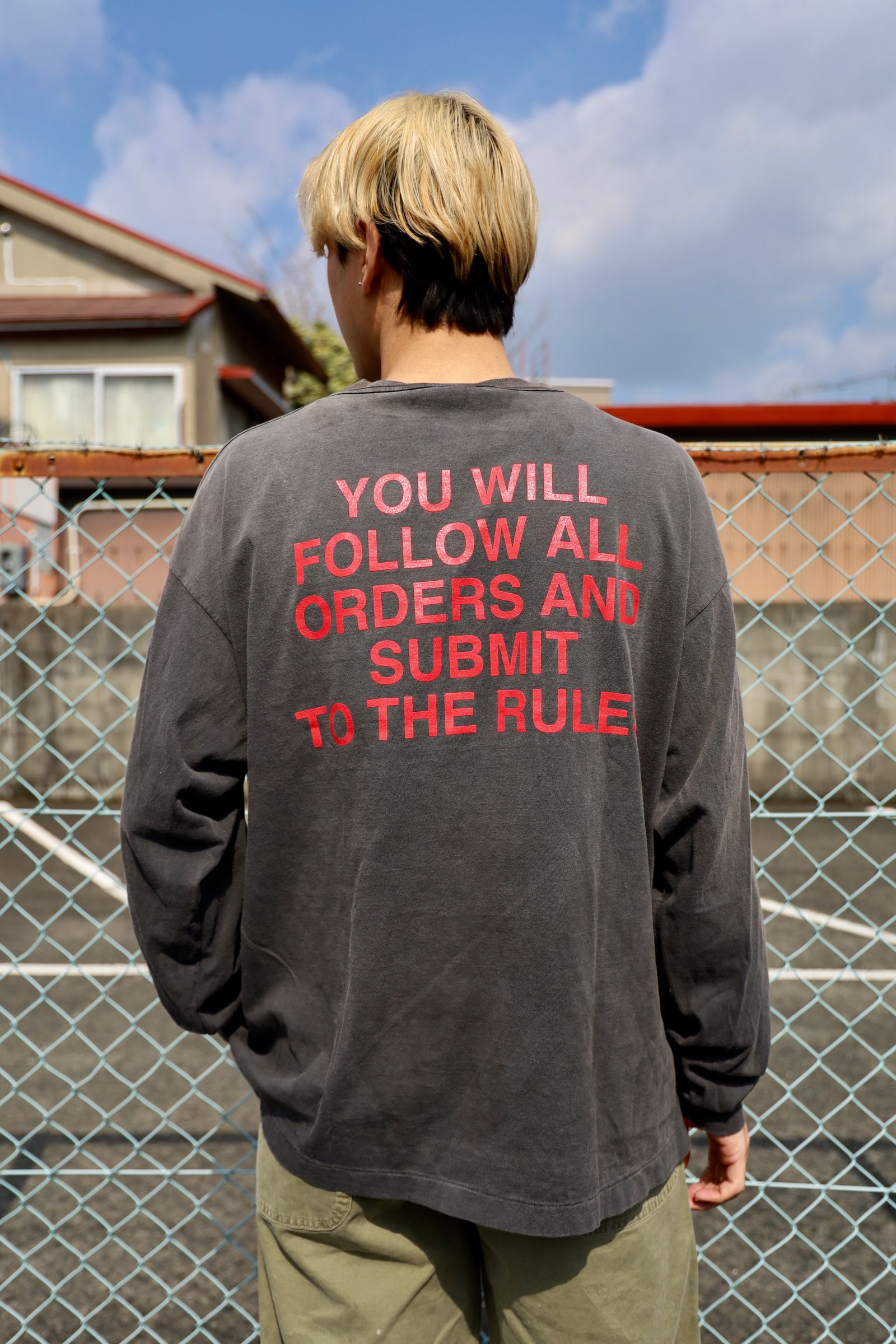 SAINT M×××××× - セントマイケル25SS COMPLETE CONTRL KK_LS TEE SAINT M×××××× - セントマイケル25SS COMPLETE CONTRL KK_LS TEE