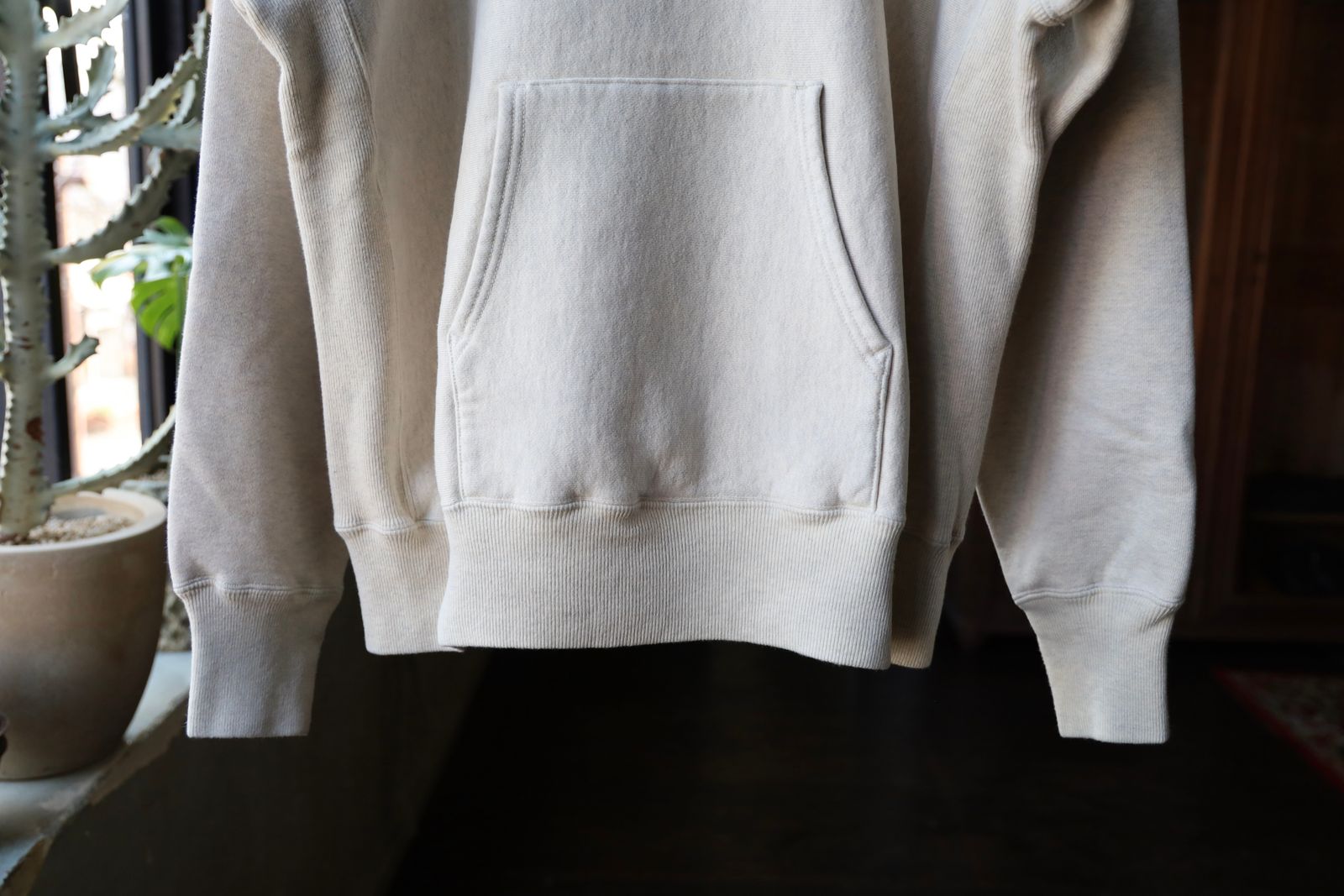 アプレッセ Vintage Half Zip Sweat Hoodie(25SAP-05-07K)OATMEAL☆1月25日(土)発売！