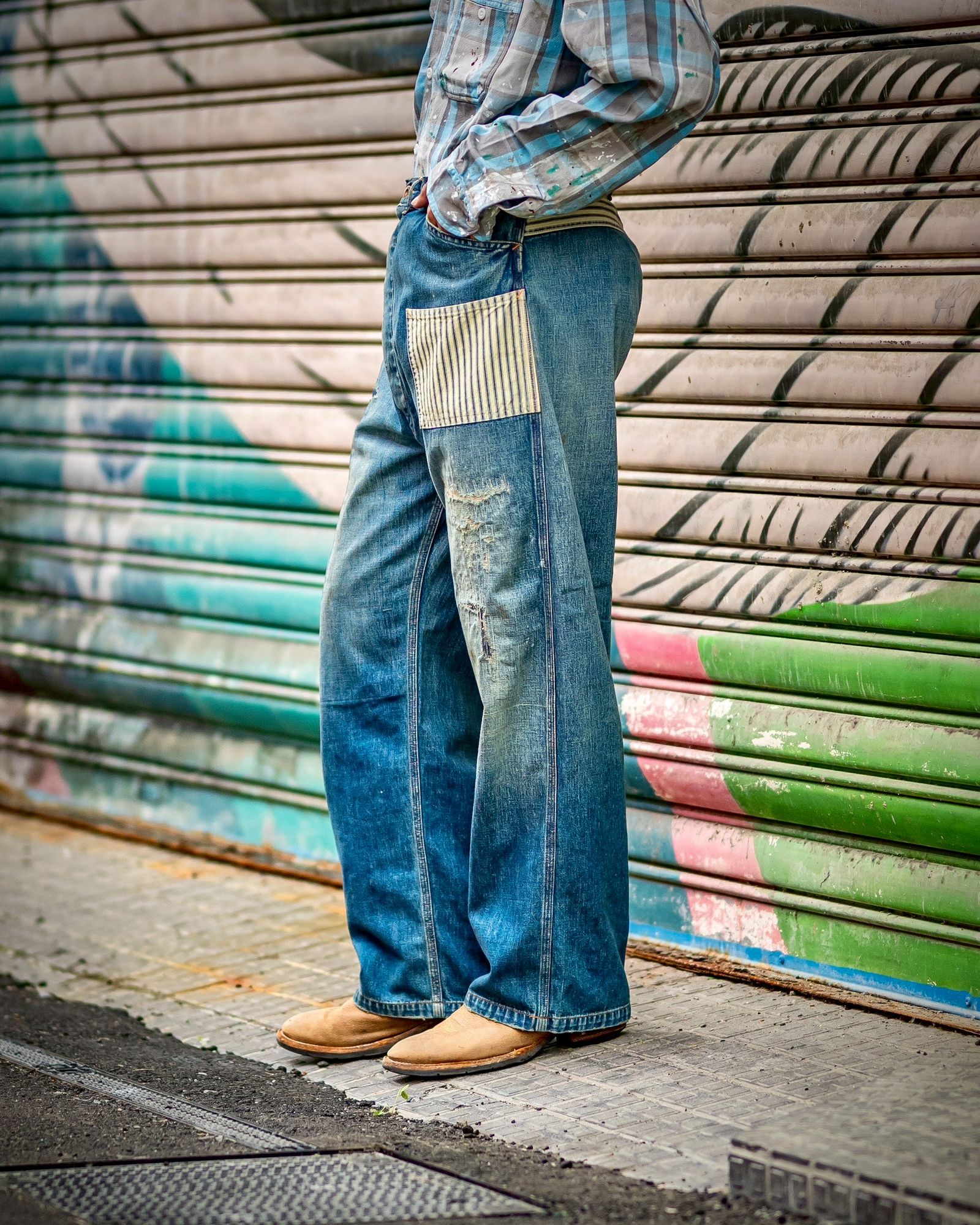 BOWWOW LAPD PRISONER DENIM PANTS AGED 8月30日(土)新作発売！
