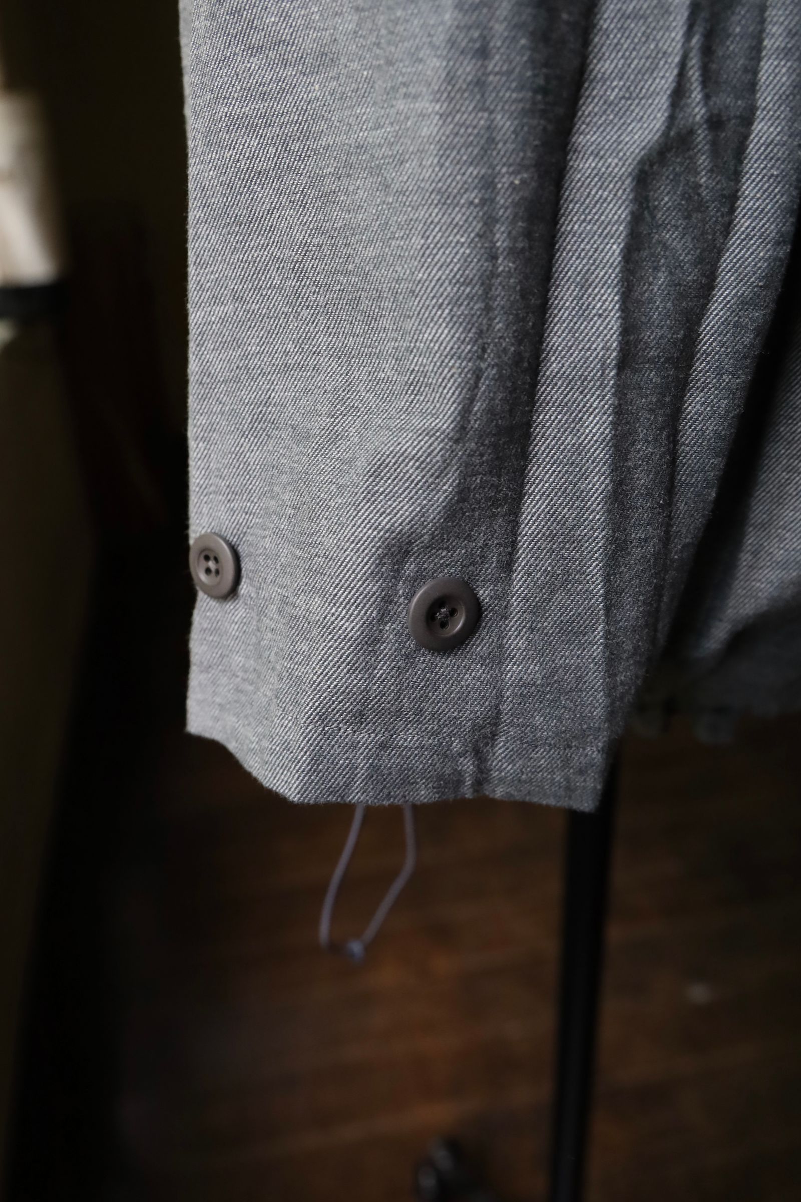 フレッシュサービス TYPEWRITER REVERSIBLE WINDBLUSE(FSC243-30007)GRAY