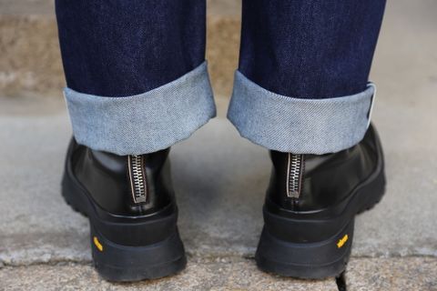 CIOTA 本藍スビンコットン13.5ozストレートデニム"ネイビー" Style.2020.12.23.
