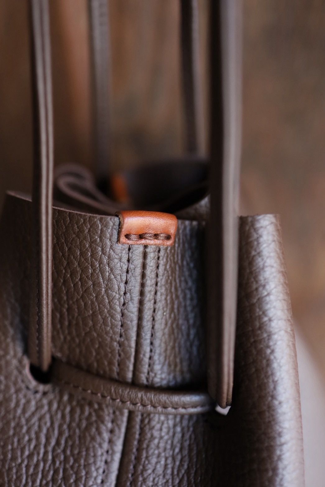 エンダースキーマ バッグbucket bag(yv-b-bkb)dark brown☆12月6日(土)発売！