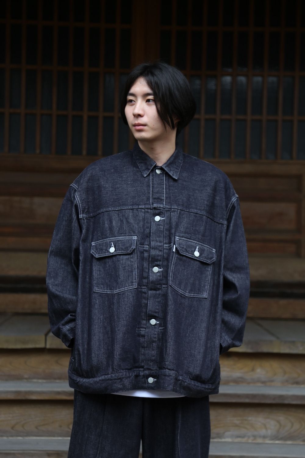 graphpaper Colorfast Denim セットアップ-