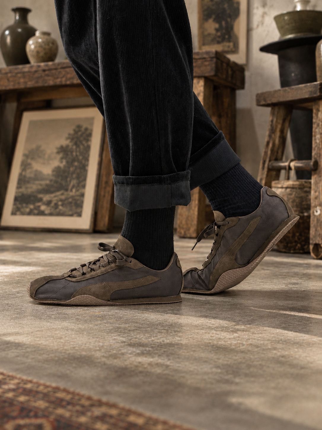 グラフペーパー PUMA for Graphpaper H-STREET(GU263-90500)BROWN☆9月5日(土)発売！