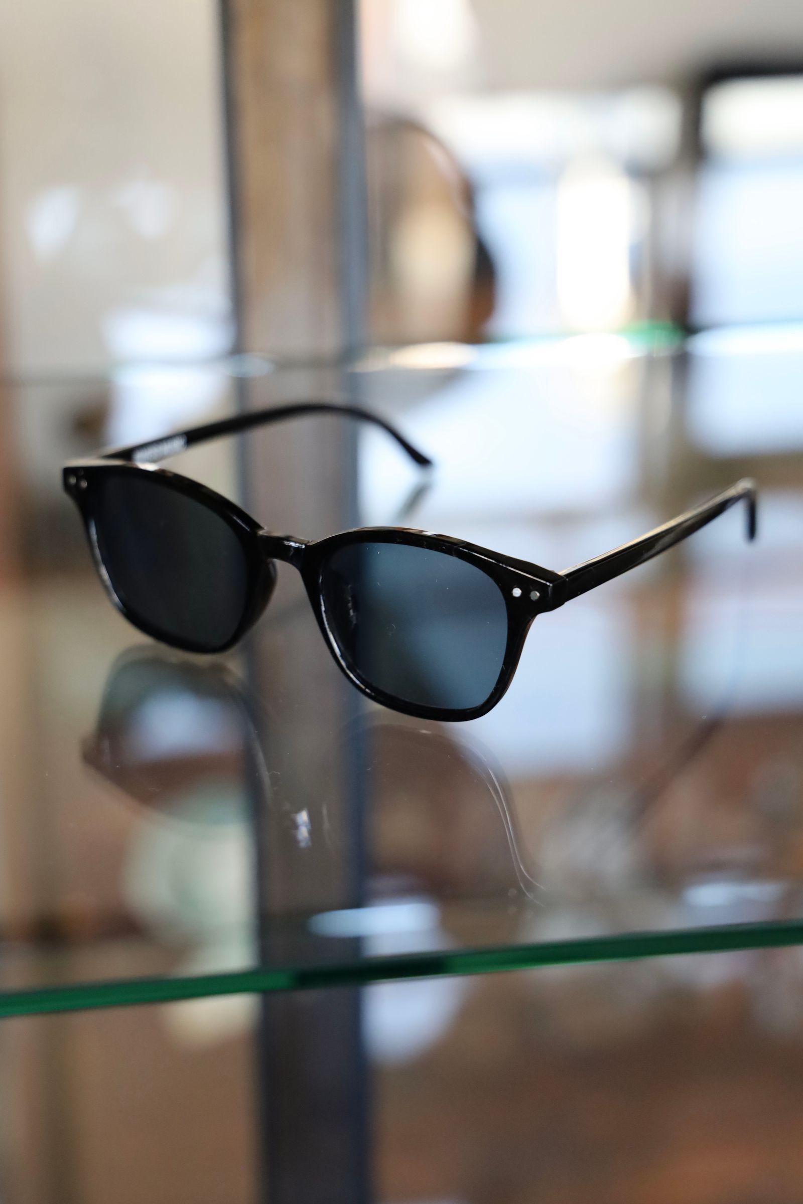 イズネスミュージックサングラス is-ness DAVID SUNGLASSES(BOSLINTON TYPE)BLACK-BLACK