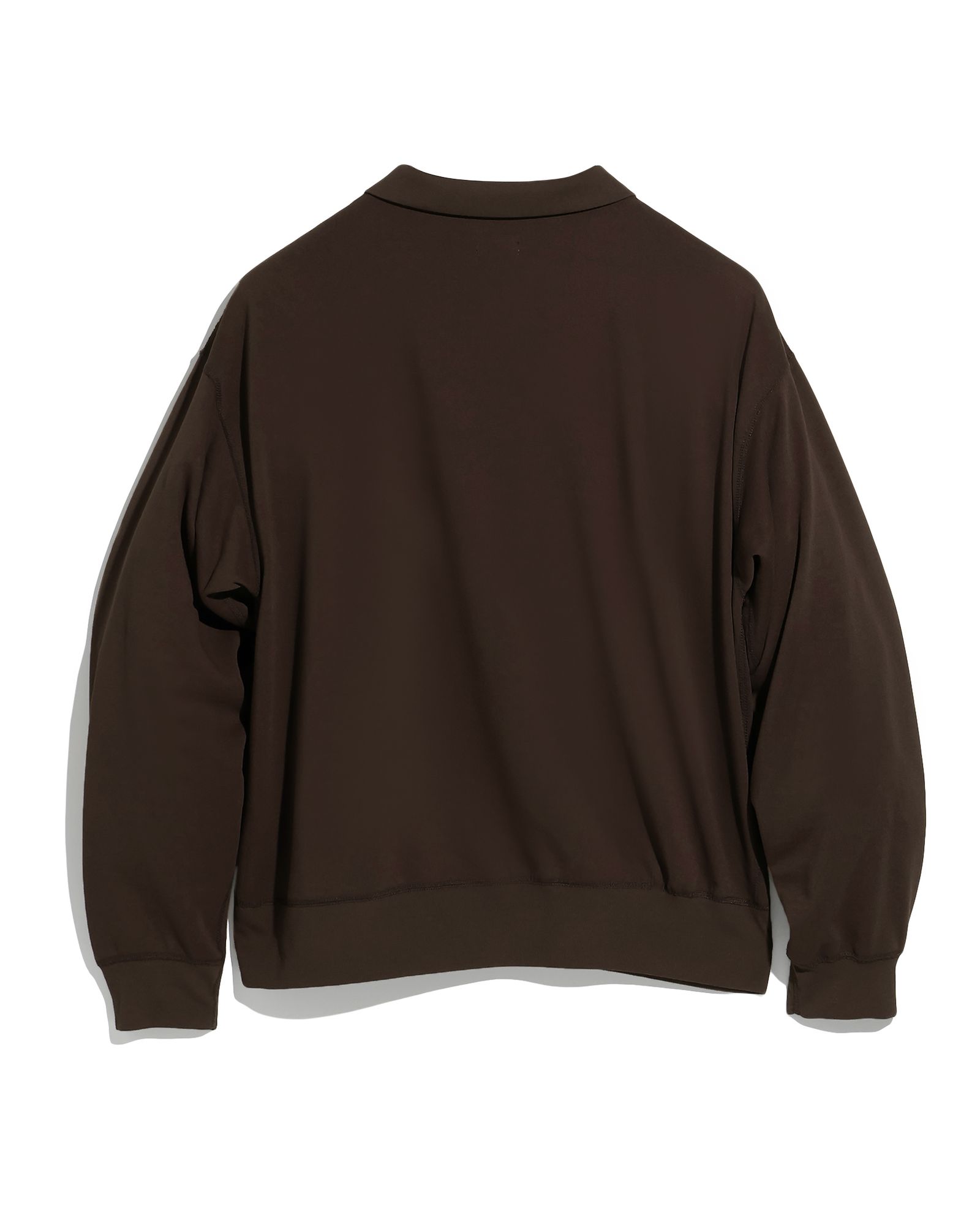 ファウンダ 25AW HALF ZIP LONG SLEEVE SHIRT (015FD252012)BROWN☆7月12(土)12:00発売！
