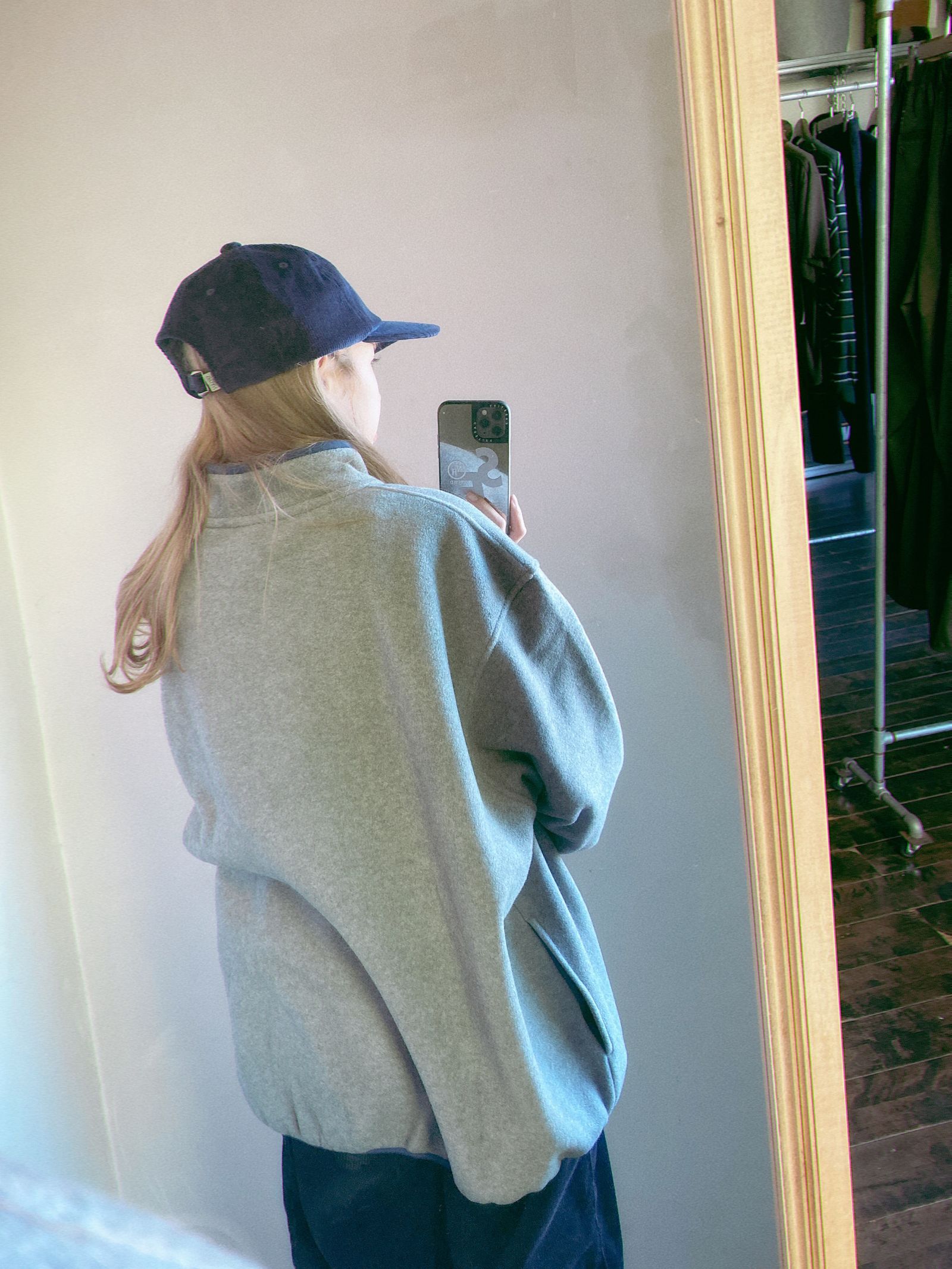 SEDAN ALL-PURPOSE FW23 新作Fleece Snap Pullover style.2023.10.23