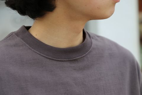 CIOTA スビンコットン10/-度詰め 吊り天竺ポケット付き半袖Tシャツ(CSLM-106M) style. 2021.04.25.