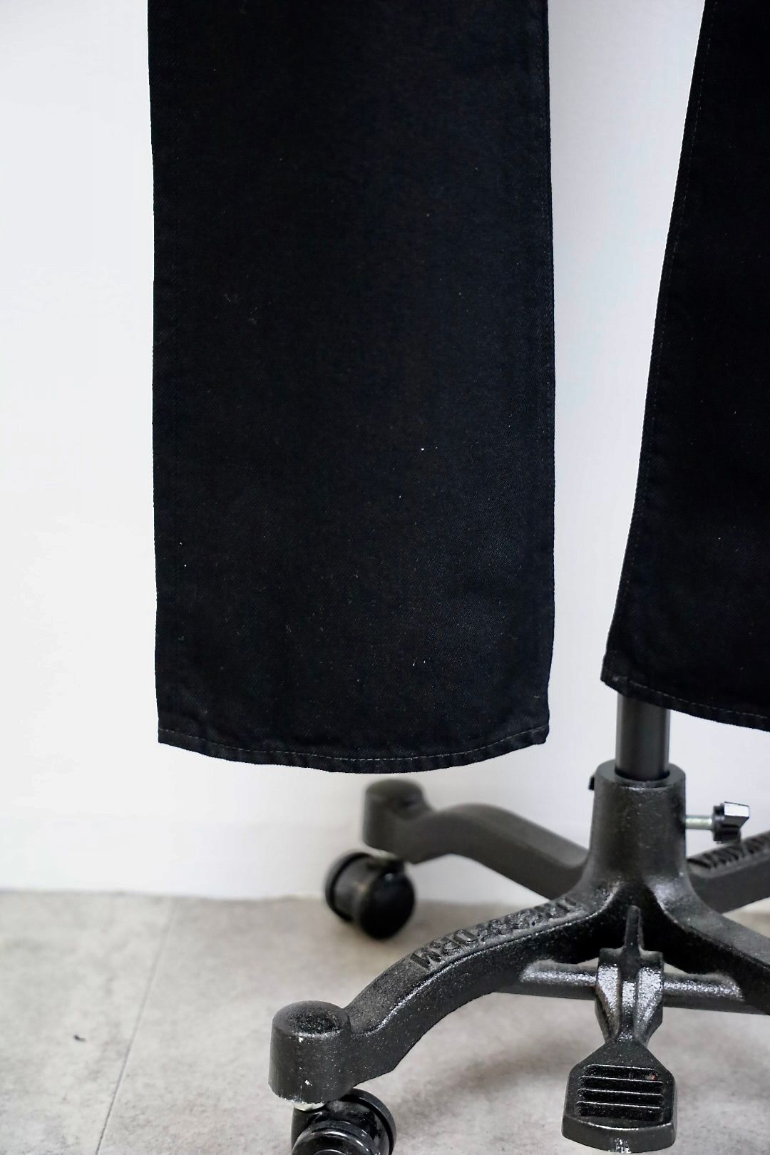 セントマイケル 26SS BLACK DENIM PANTS/STRAIGHT (SM-MK8-0000-077)