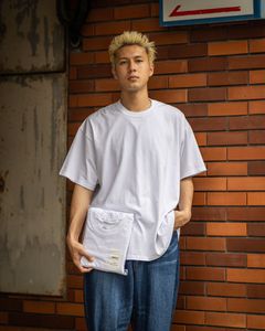 フレッシュサービス パックTシャツ 2-PACK CORPORATE S/S TEE (WHITE)