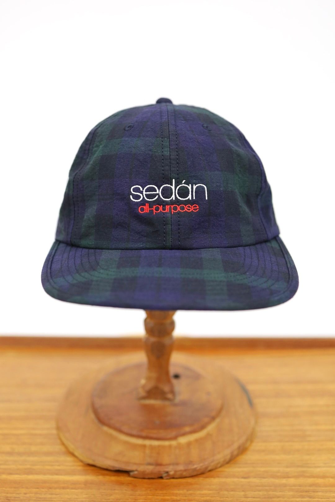 セダンオールパーパス SS26 Classic Logo Cotton Linen Cap(SD26S-CP04)Blackwatch☆3月20日(金)発売！