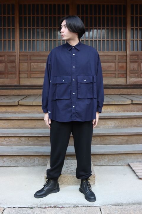 FreshService OXFORD FLAP POCKET L/S SHIRT(FSW-21-SH_66)  style.2021.10.22