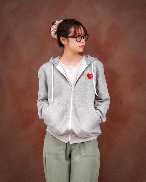 PLAY COMME des GARCONS 新作5ハートスウェットパーカー style.2025.2.2