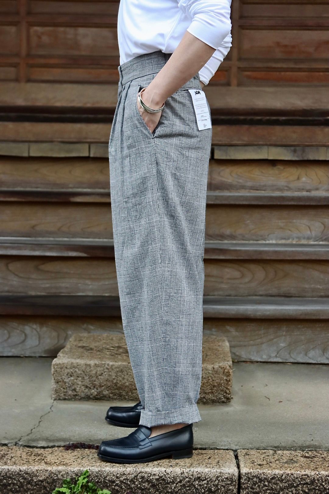 ADULT ORIENTED ROBES(アダルト オリエンテッド ローブス) 22SS SILHOUETTE(22AOR-3-PT-006)Glen