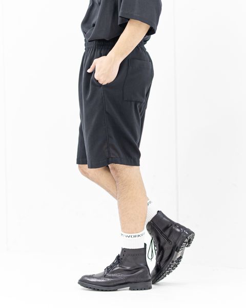 Graphpaper Viscose Viyella S/S Sleeping Shirt (CHARCOAL)新作発売！