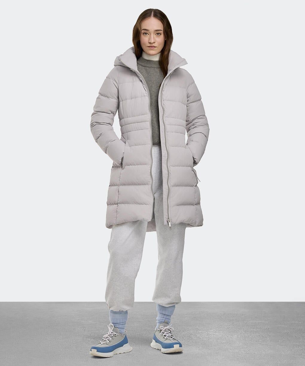 カナダグースレディースAurora Parka(3901W)Moonstone Grey☆新作発売！