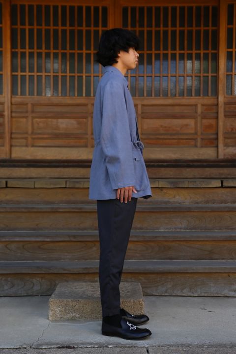 YOKE LOOSE SAFARI JACKET(YK21SS0202J) style. 2021.04.26.