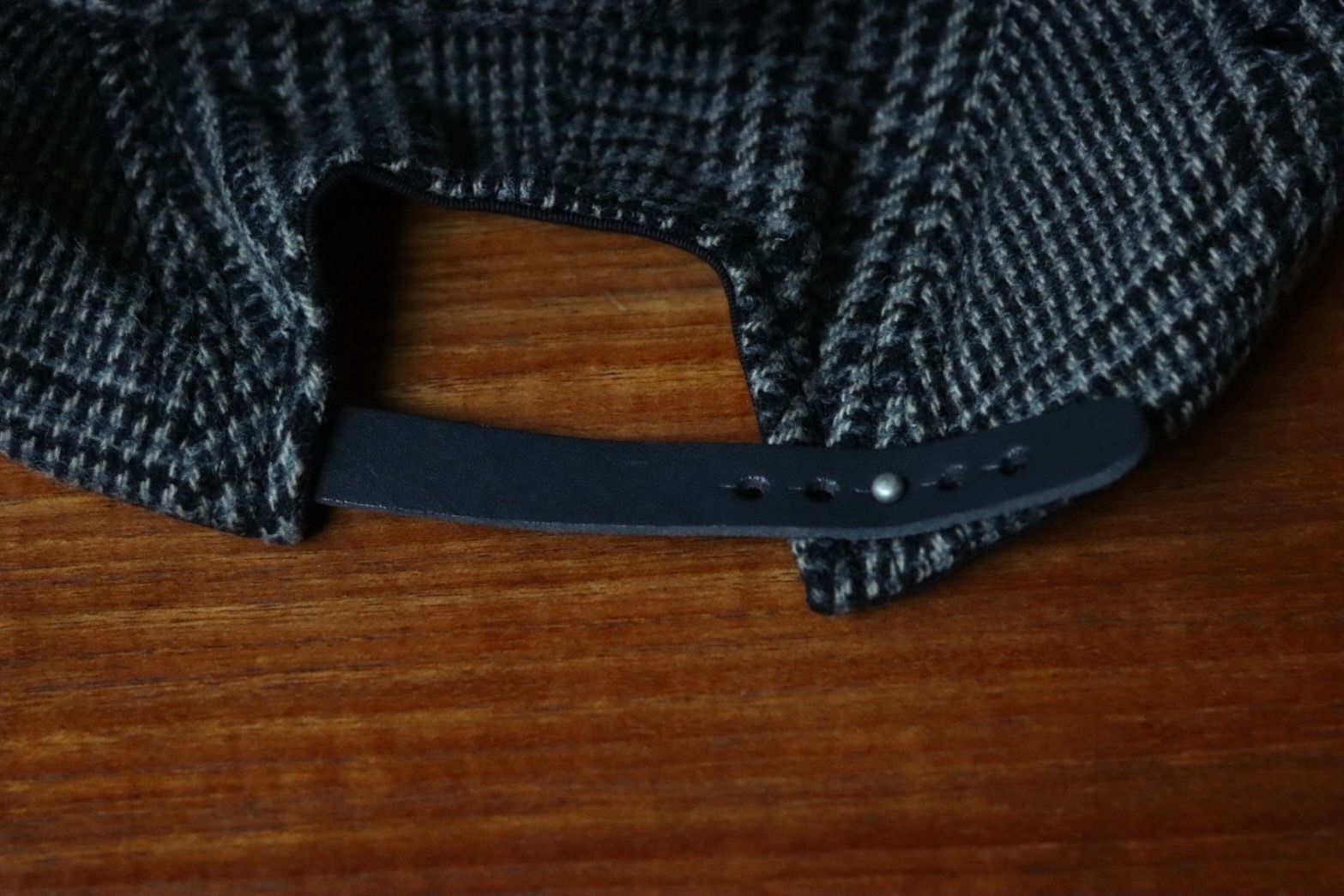 エンダースキーマ 25SA キャップ tweed jet cap(xu-c-twc)black