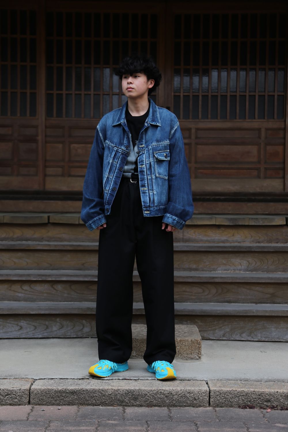 新作モデル 【セットアップ】デニムジャケット デニムパンツ Yohji 2