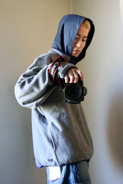 SEDAN ALL-PURPOSE セダンオールパーパス FW23 Fleece Snap Pulloverスタイル