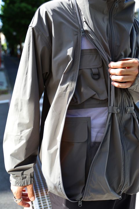 is-ness 24SS TECHNICAL VENTILATION JACKET style 2024.5.4