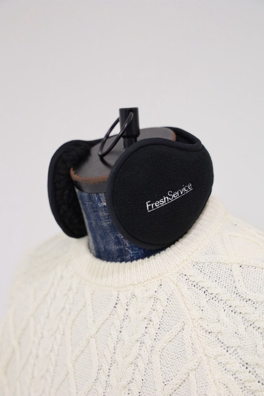 フレッシュサービス MICRO FLEECE EARMUFFS(FSP253-90202)BLACK★10月18日(土)発売！