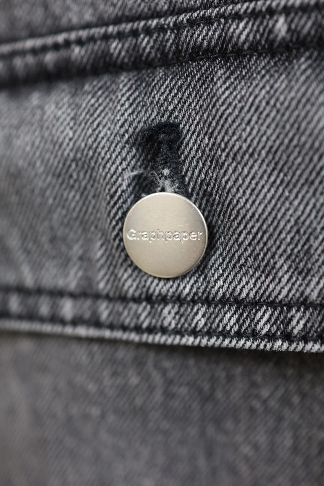 グラフペーパー Selvage Denim Jacket(GU261-20054LB)BLACK_LIGHT FADE★1月24日(土)発売！