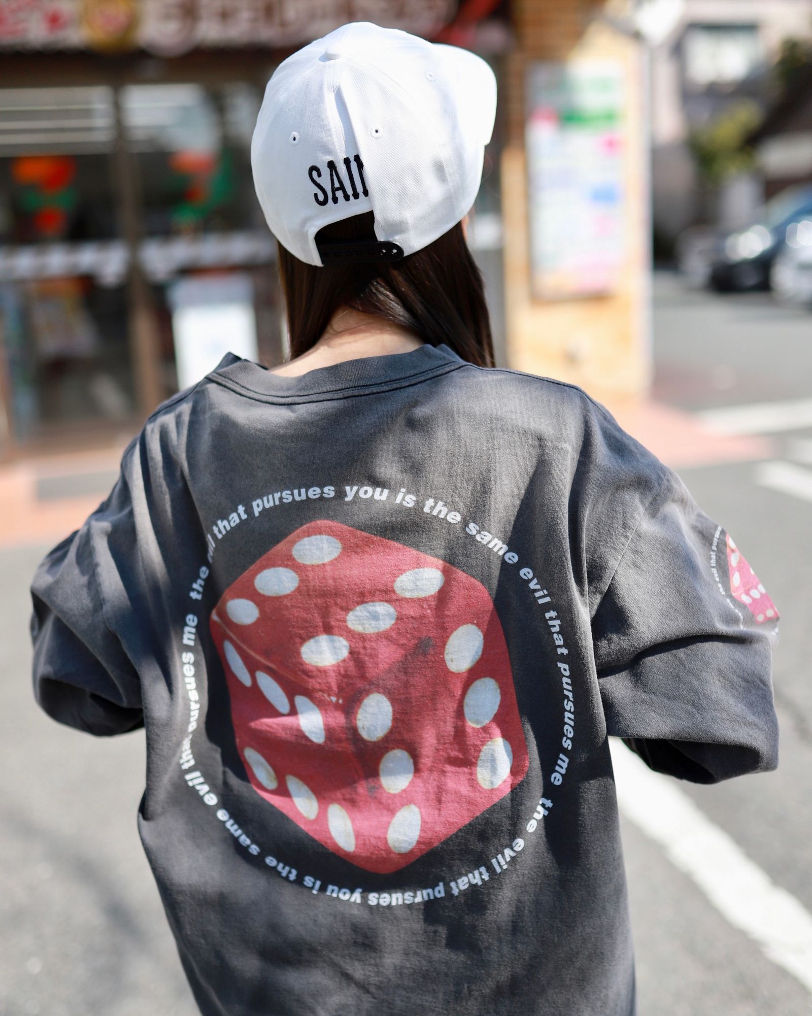 SAINT M×××××× - セントマイケル 23SS DICE L/S TEE(SM-S23-0000-030 