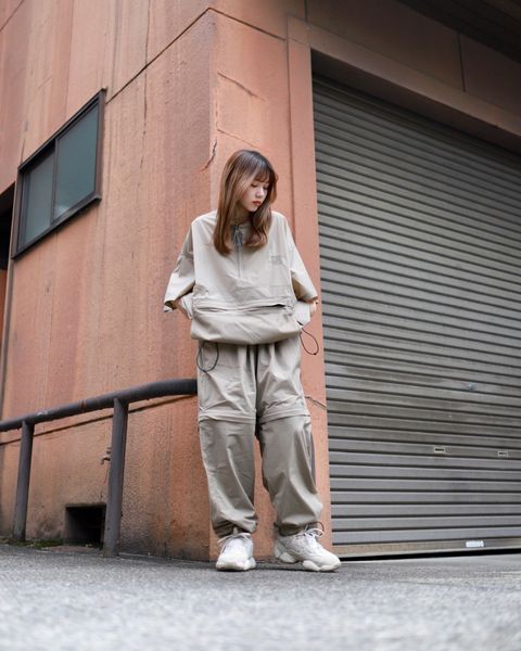 6月10日(土)発売！S.F.C-Stripes For Creative- 新作HALF ZIP NYLON SHIRT style.2023.6.8