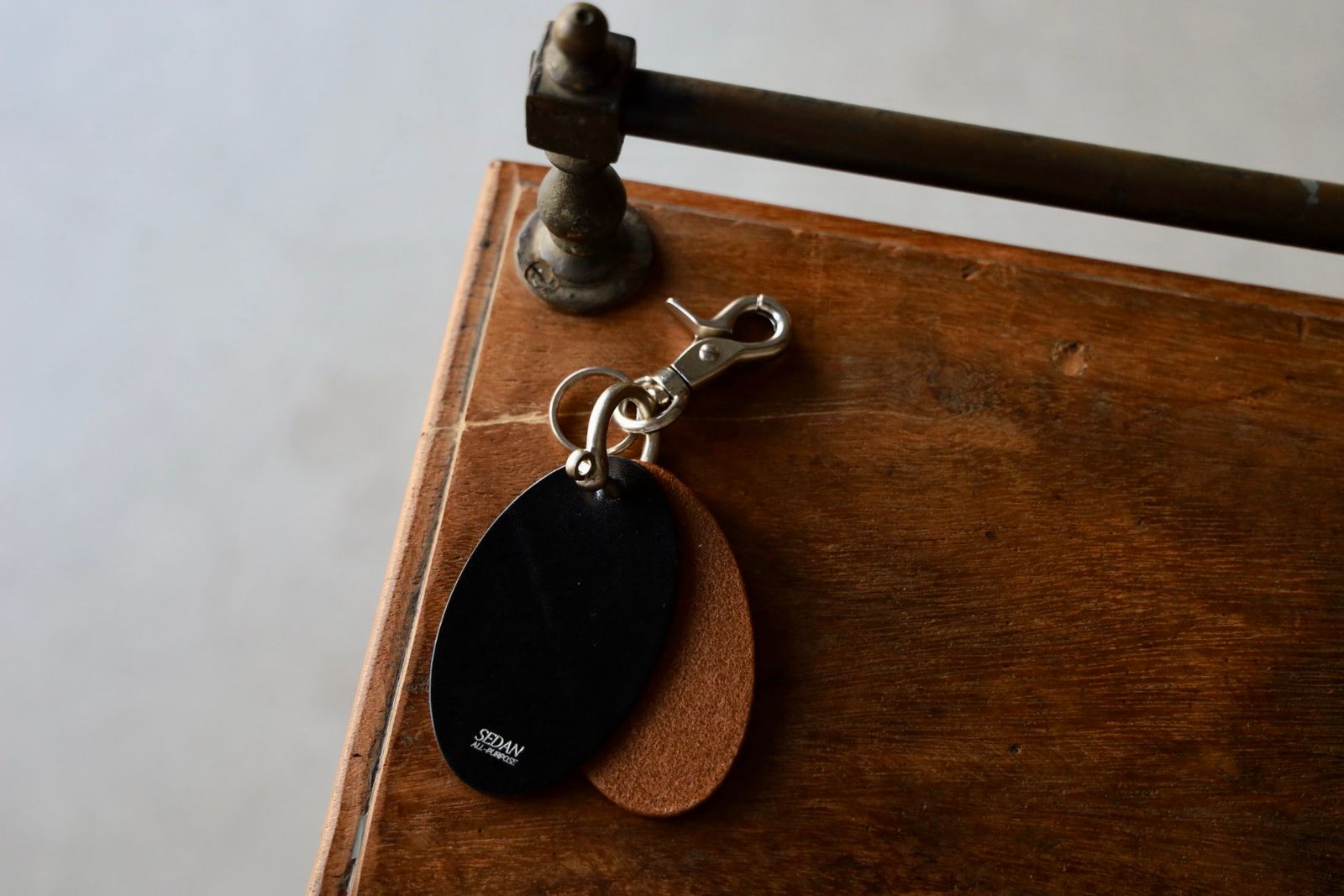 セダンオールパーパス FW25 Oval Keyring(SD25F-AC03)Black ☆9月6日(土)発売！
