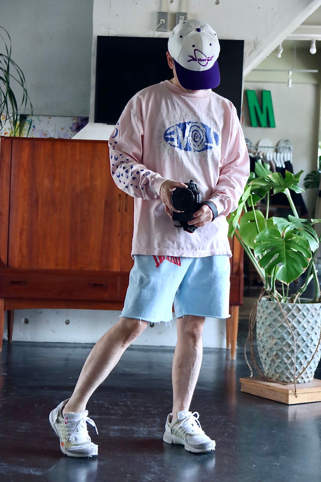 ©SAINT M×××××× LS TEE SAINT HOOD"PINK"style.