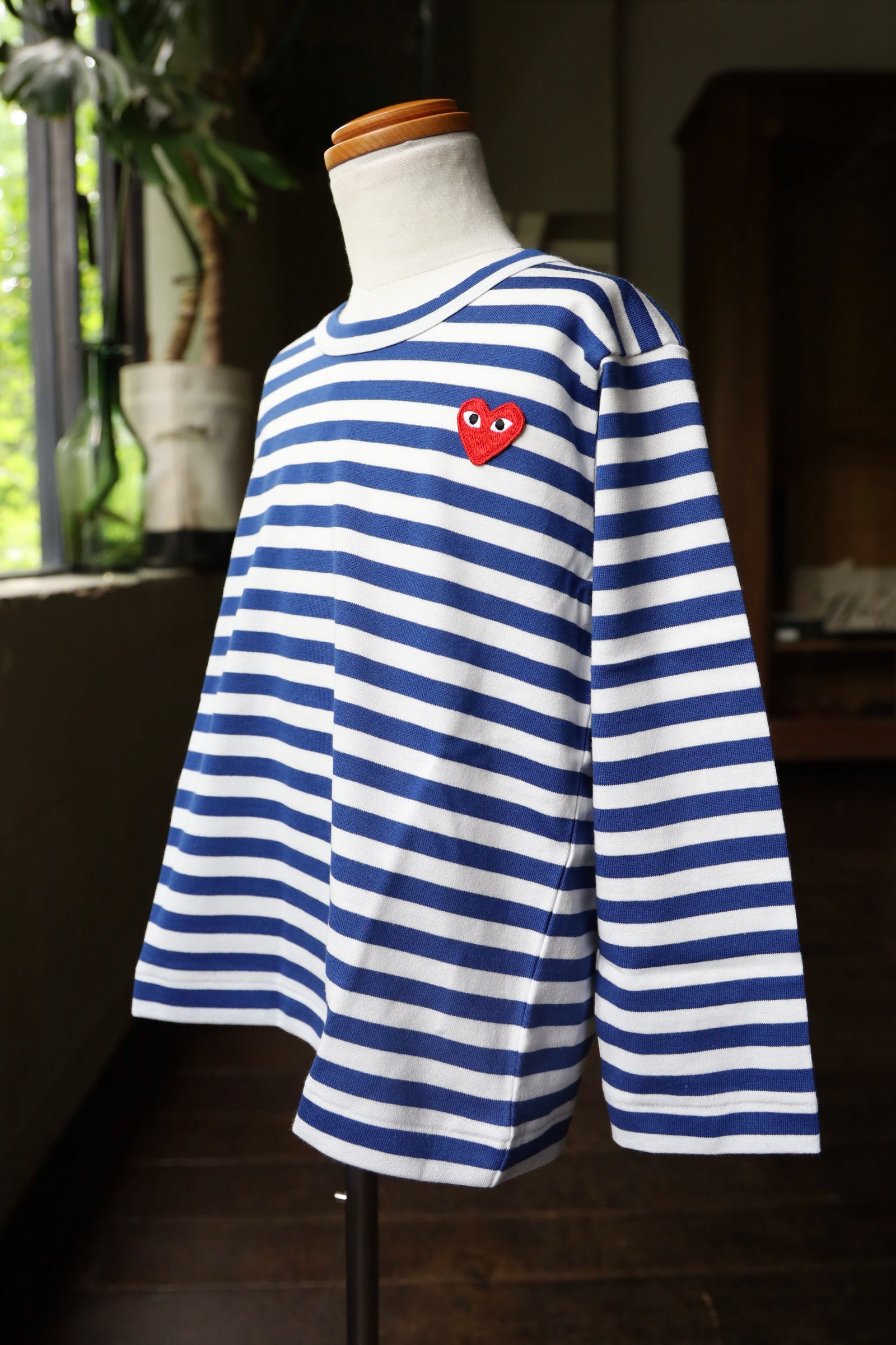 PLAY COMME des GARCONS - PLAY STRIPED Tシャツ キッズ(AX-T663