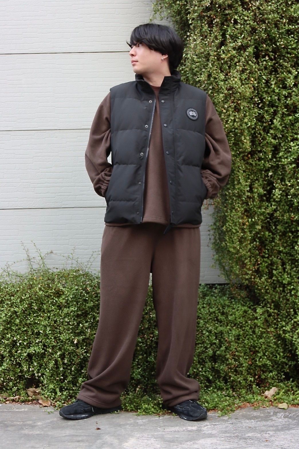 フレッシュサービス22AW FIREPROOF FLEECE EASY PANTS(FSW-22-PT_189)BROWN