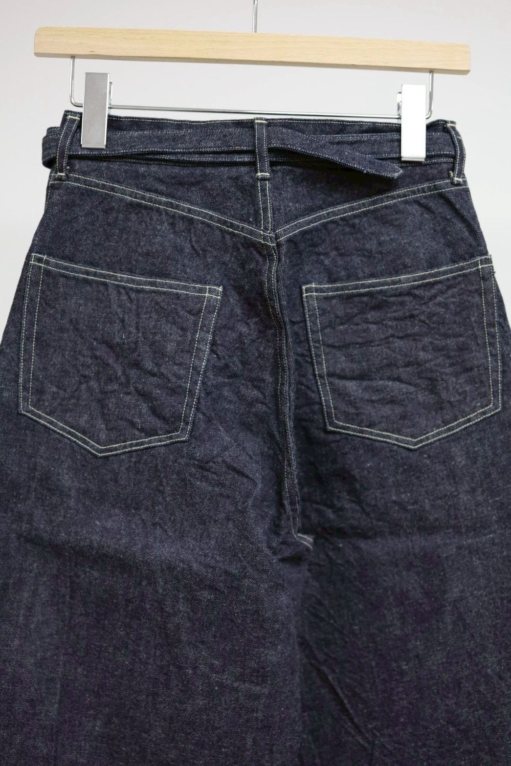 blurhms Women's 26SS 12.9oz Denim Bias Belted Pants(BHS26S012)Indigo☆新作発売！