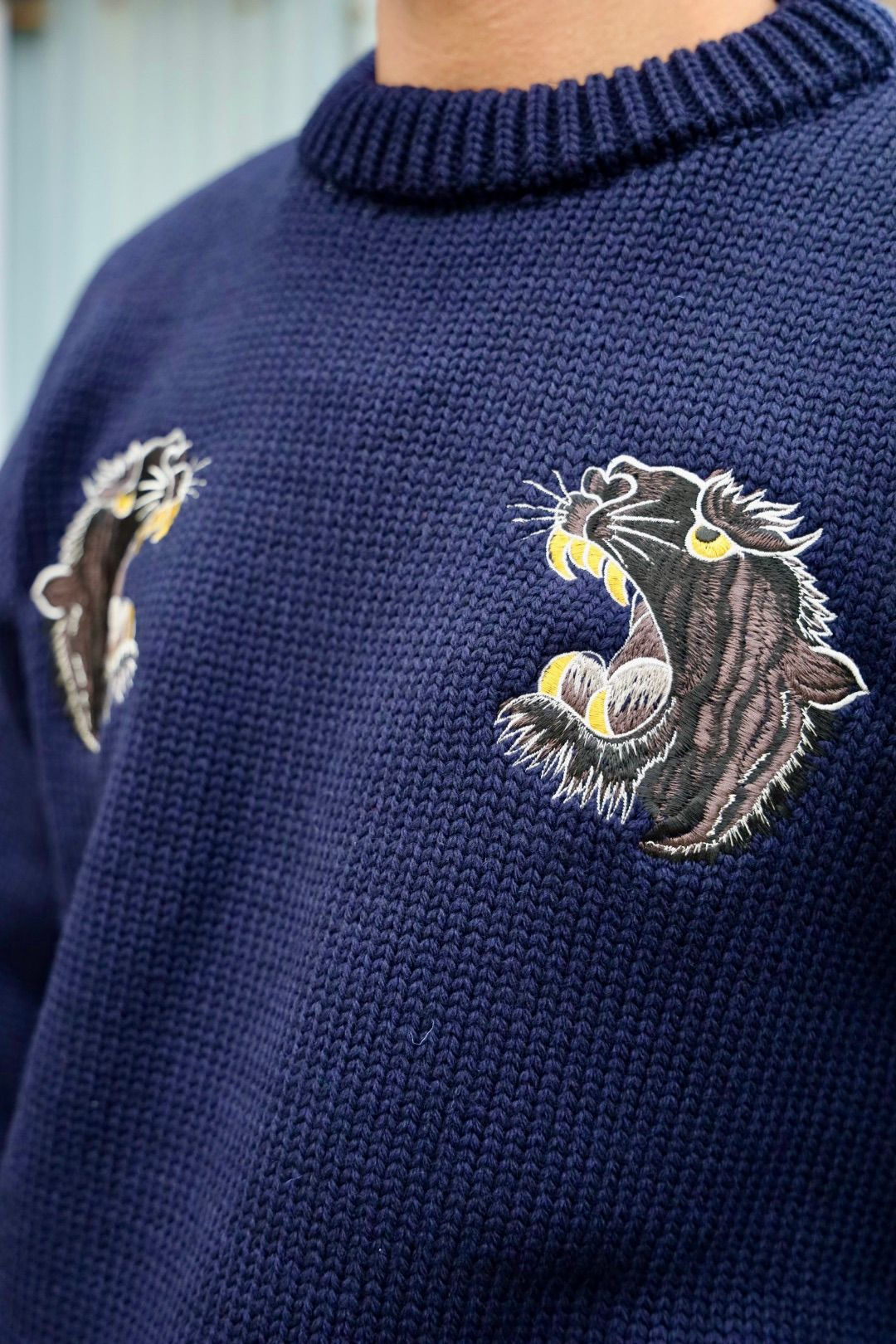 eYe JUNYA WATANABE MAN 梳毛天竺刺繍 Miller Rayner ニット 11月14日(金)新作発売！