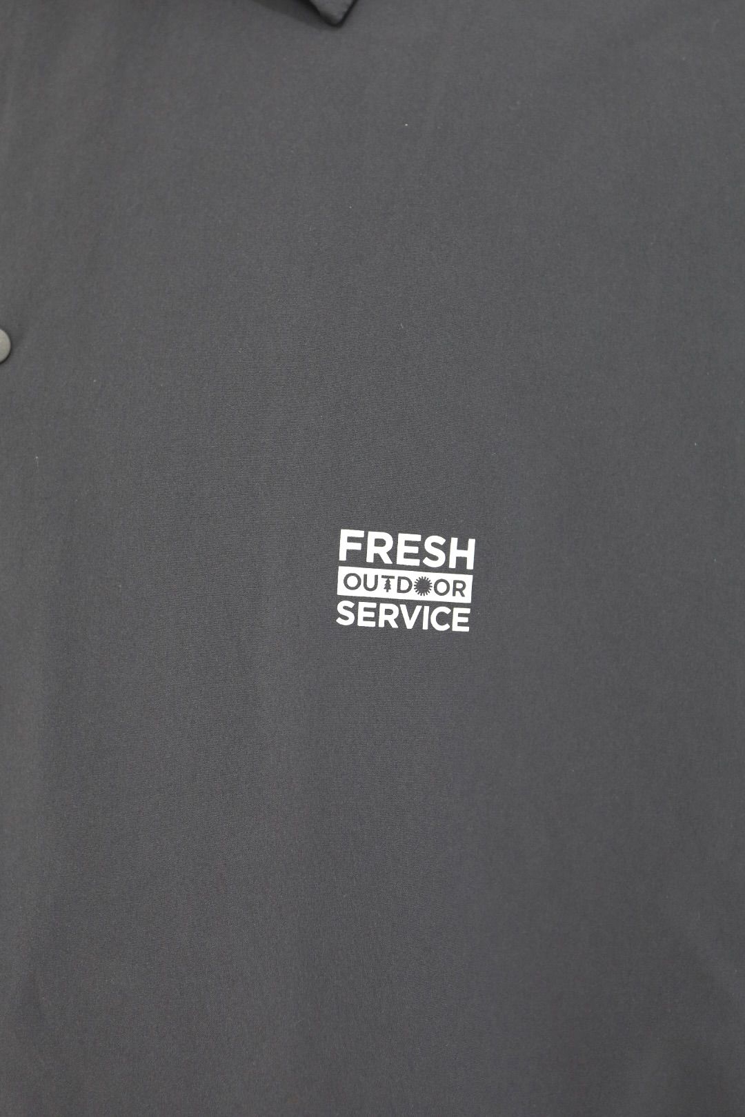 フレッシュサービス  INSECT SHIELD S/S COACH JACKET(FSC262-30033)GRAY
