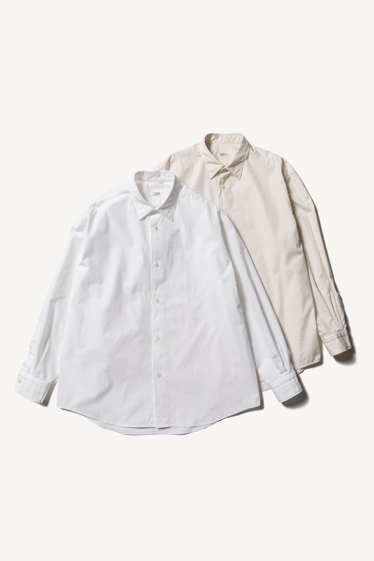 A.PRESSE - アプレッセ22FW Regular Collar Shirt(22AAP-02-10H)WHITE 