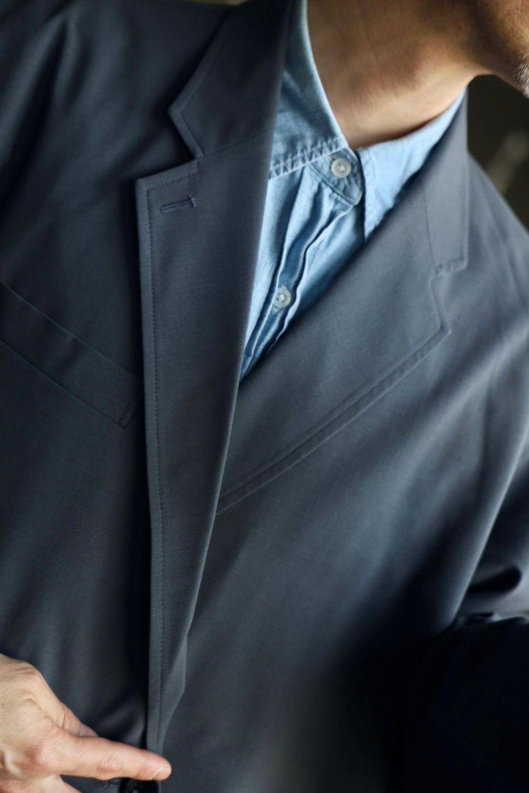 フレッシュサービス WOOLY CLOTH DOUBLE JACKET(FSC251-20106)GRAY
