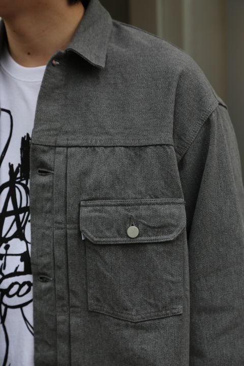 Graphpaper Colorfast Denim Blouson(GM204-30234B) style.2021.2.14.