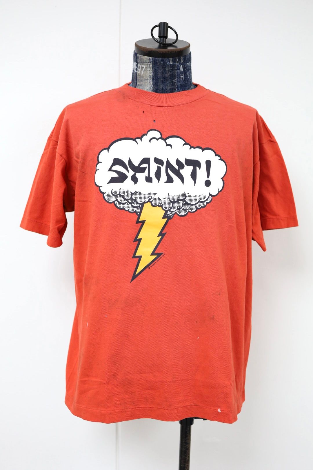 セントマイケル 26SS SAINT!_SS T-SHIRT(SM-MK8-0000-024)RED☆4月29日(水)新作発売！