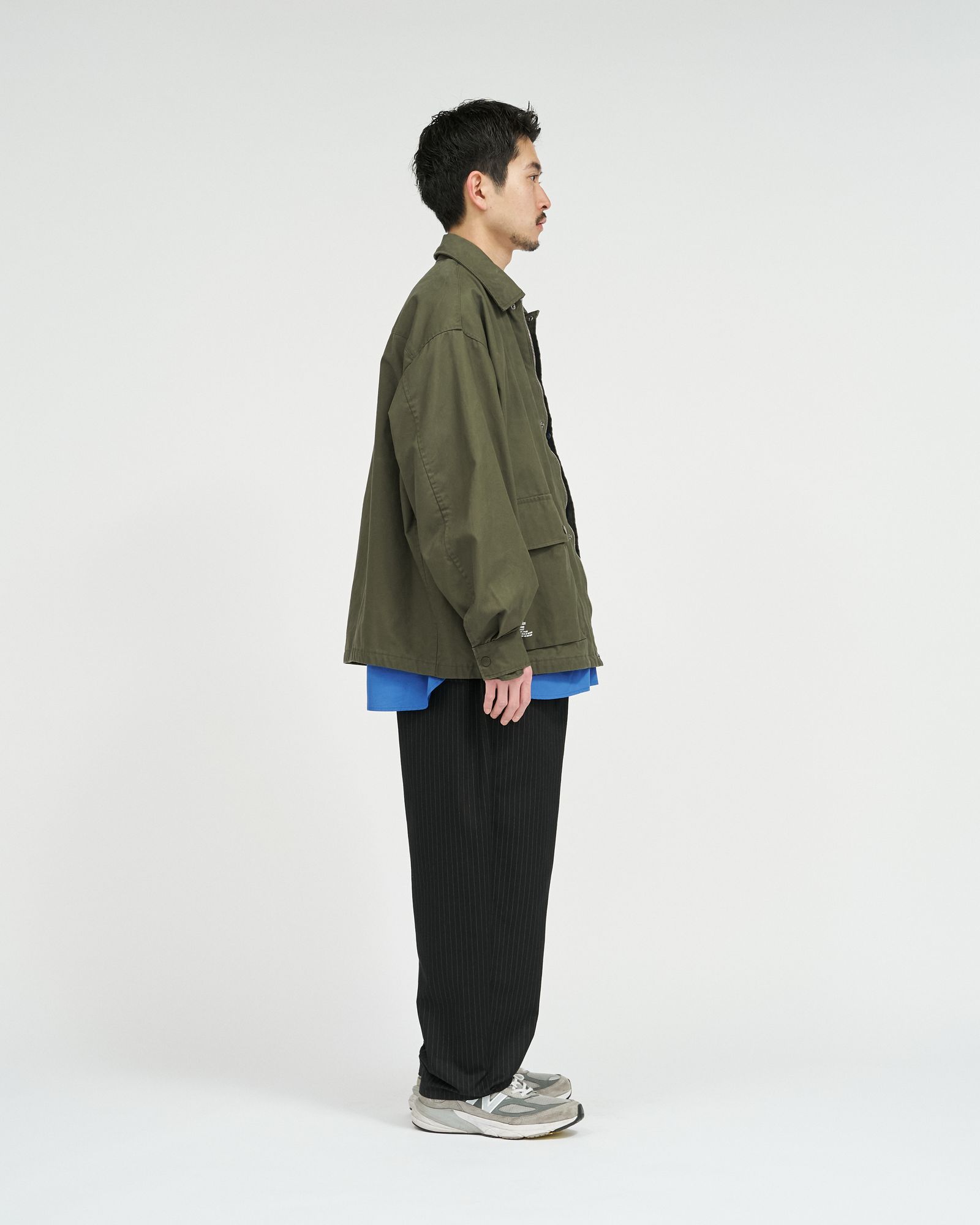 フレッシュサービス WAXED OXFORD UTILITY JACKET(FSC261-30260)KHAKI★2月14日(土)発売