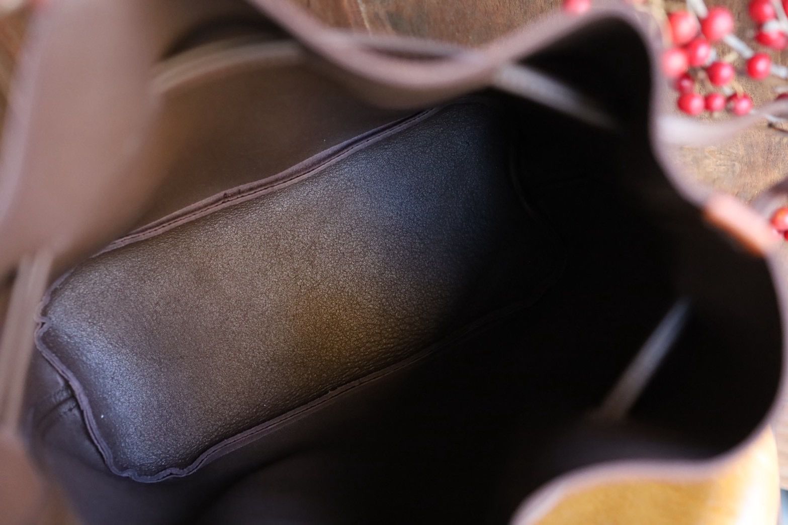 エンダースキーマ バッグbucket bag(yv-b-bkb)dark brown☆12月6日(土)発売！