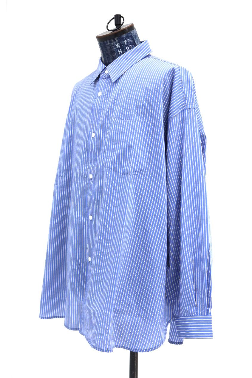 フレッシュサービス 26SS CHRAFTeX® L/S STRIPE SHIRT(FSC262-50007)BLUE STRIPE☆5月30日(土)発売！