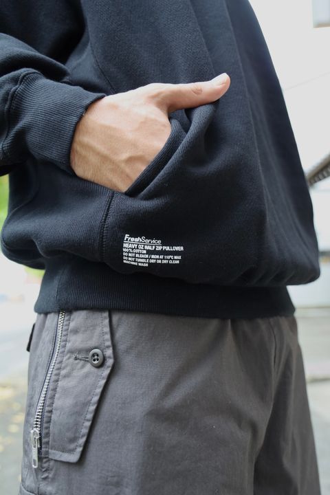 FreshService HEAVY OZ HALF ZIP PULLOVER スタイル