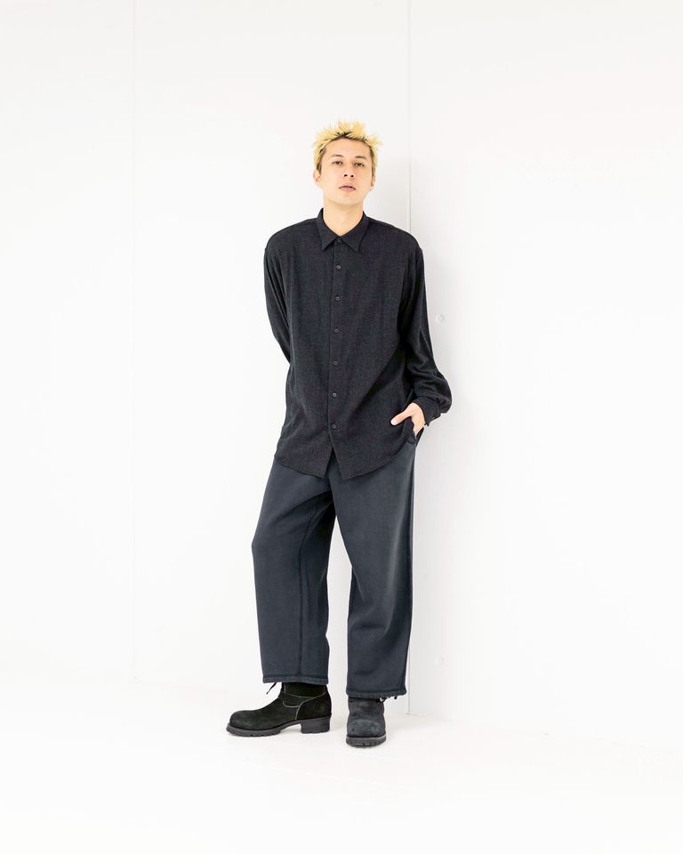 A.PRESSE Wool Regular Collar Shirt 9月27日(土)新作発売！