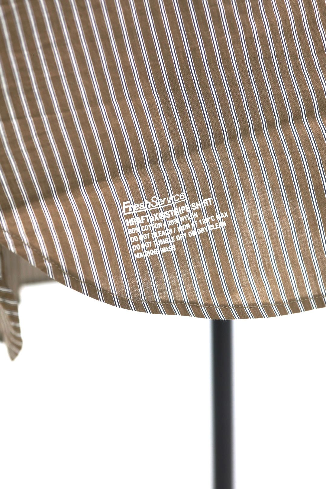 フレッシュサービス 26SS CHRAFTeX® L/S STRIPE SHIRT(FSC262-50007)BROWN STRIPE☆5月30日(土)発売！